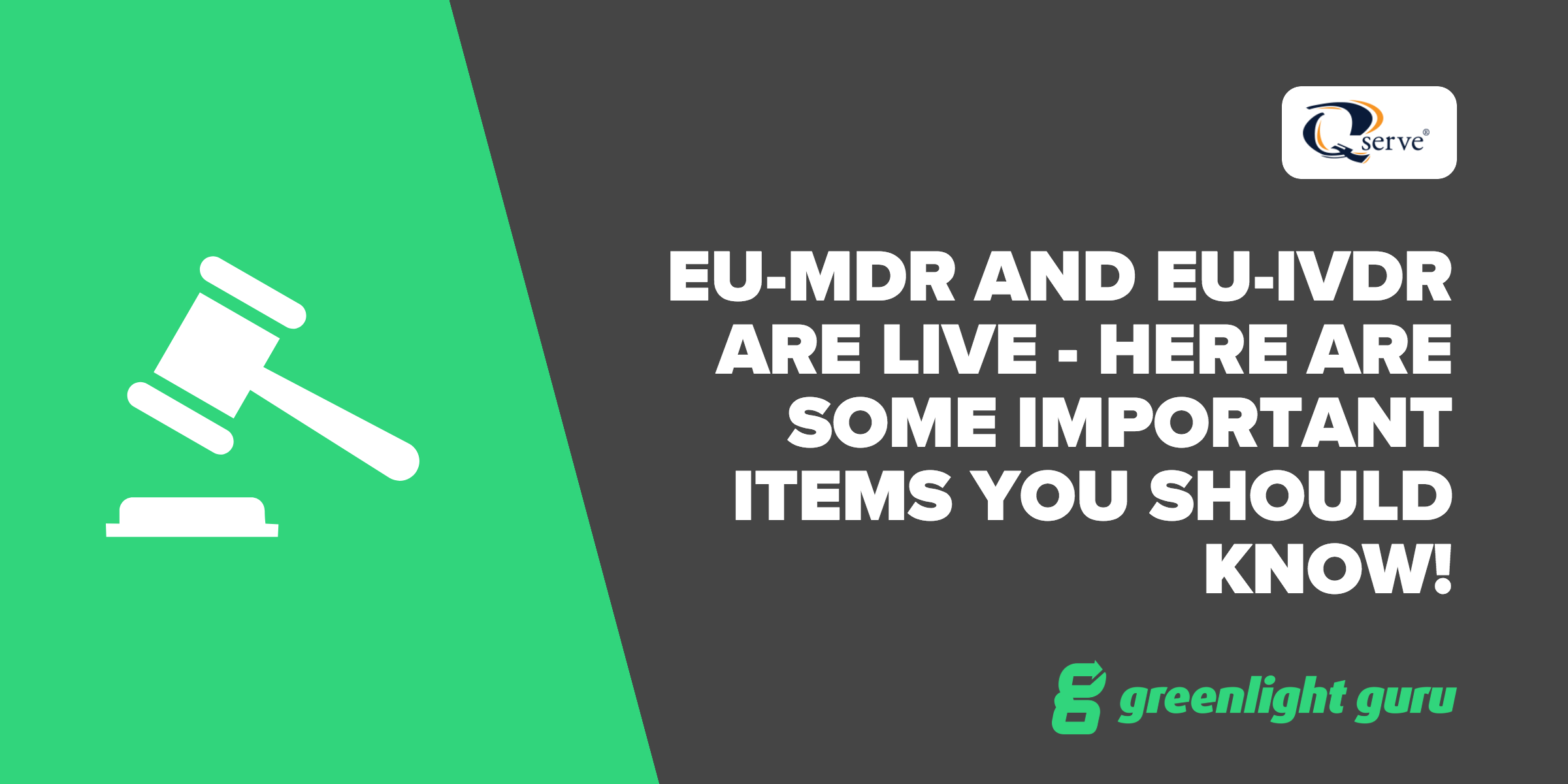 EU MDR And IVDR Are Live Here Are Some Important Items You Should Know 